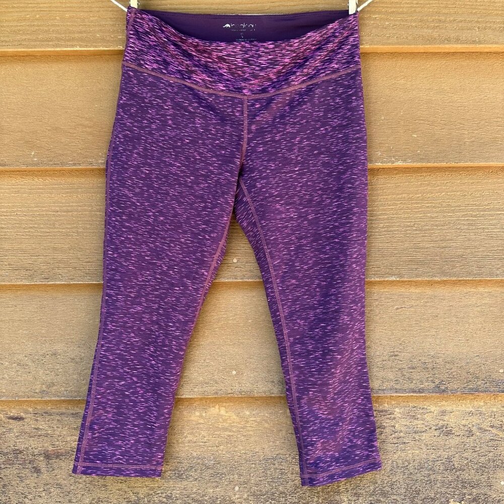 Ideology Plumb Capri Active Yoga Running Legging Size S